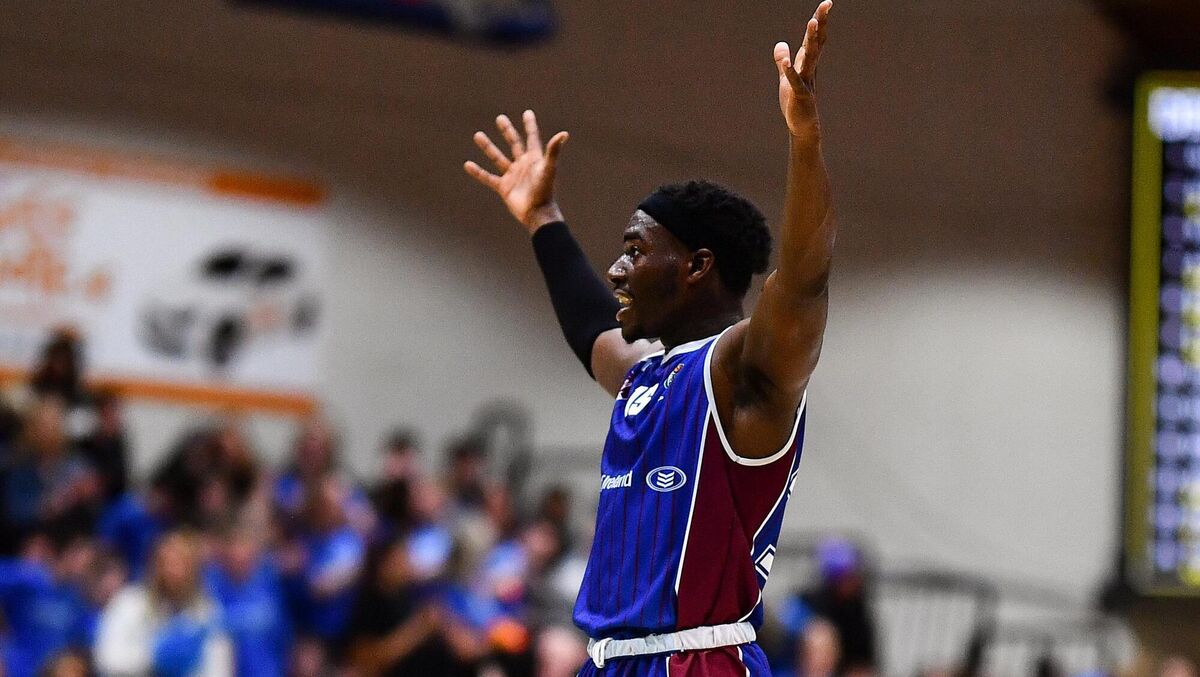 MVP: Jarett Haines of University of Galway Maree. Picture: Ben McShane/Sportsfile MVP: Jarett Haines of University of Galway Maree. Picture: Ben McShane/Sportsfile