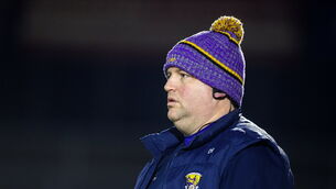 <p>PROGRESS: Darragh Egan during the Walsh Cup Group 2 Round 3 match between Wexford and Kilkenny. Picture: Matt Browne/Sportsfile</p>