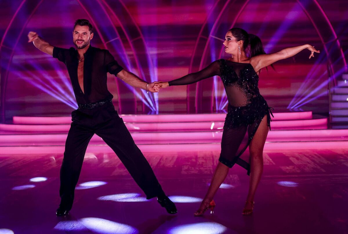 Singer Brooke Scullion with her new Dance Partner Robert Rowinski 