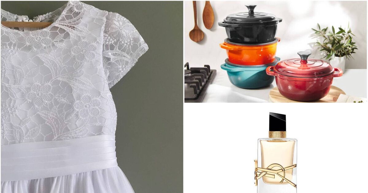Pre-loved Communion wear, where to get iconic perfumes for less and Le Creuset dupes in Lidl Pre-loved Communion wear, where to get iconic perfumes for less and Le Creuset dupes in Lidl