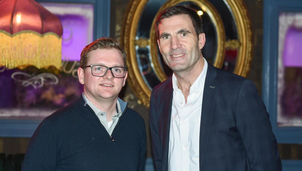 Patrick Mulcahy, Irish Examiner livestream commentator with Paul Montgomery, Clancy's. Picture: Cian O'Regan.