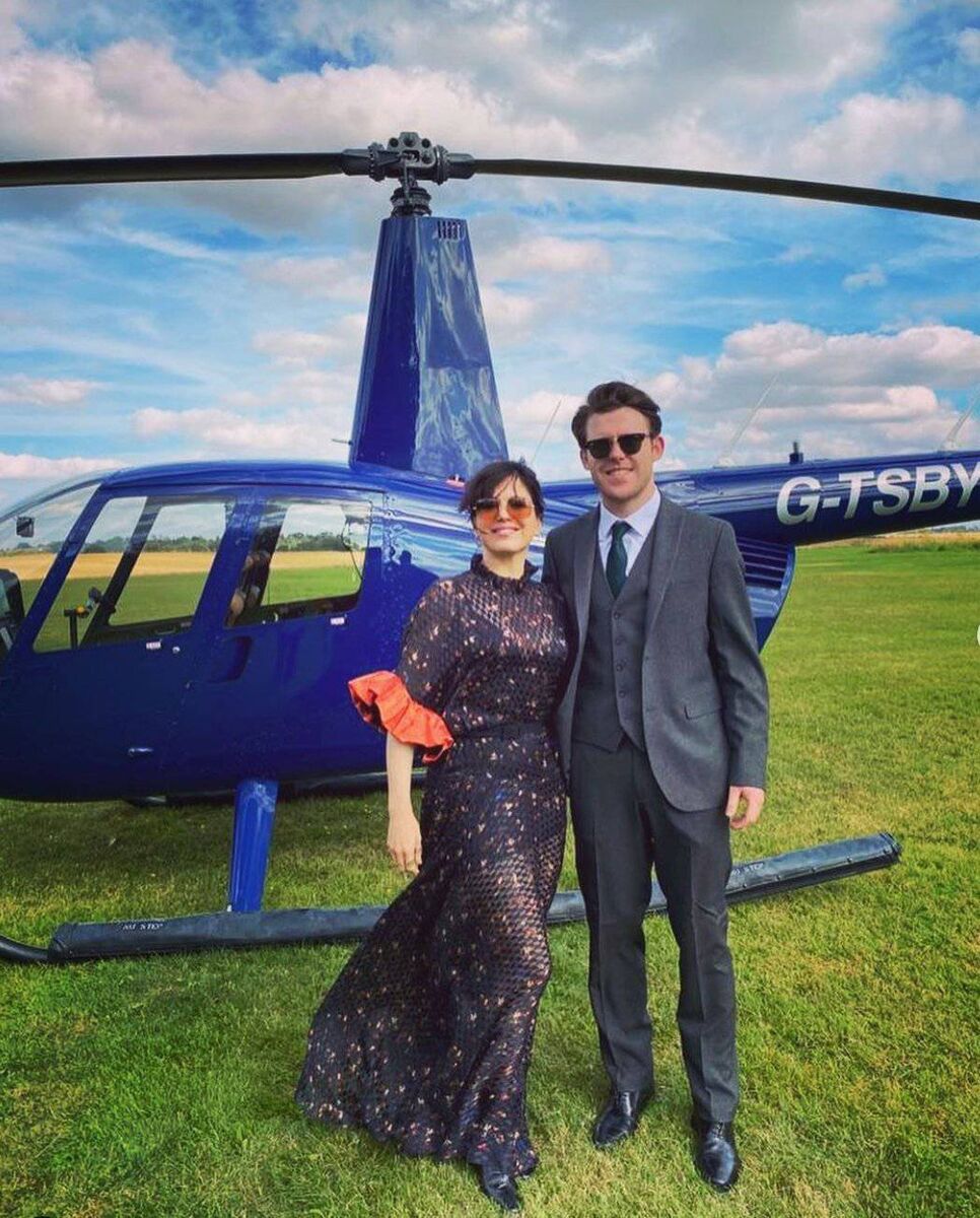 Imelda May with boyfriend Niall McNamee. Instagram: @imeldaofficial