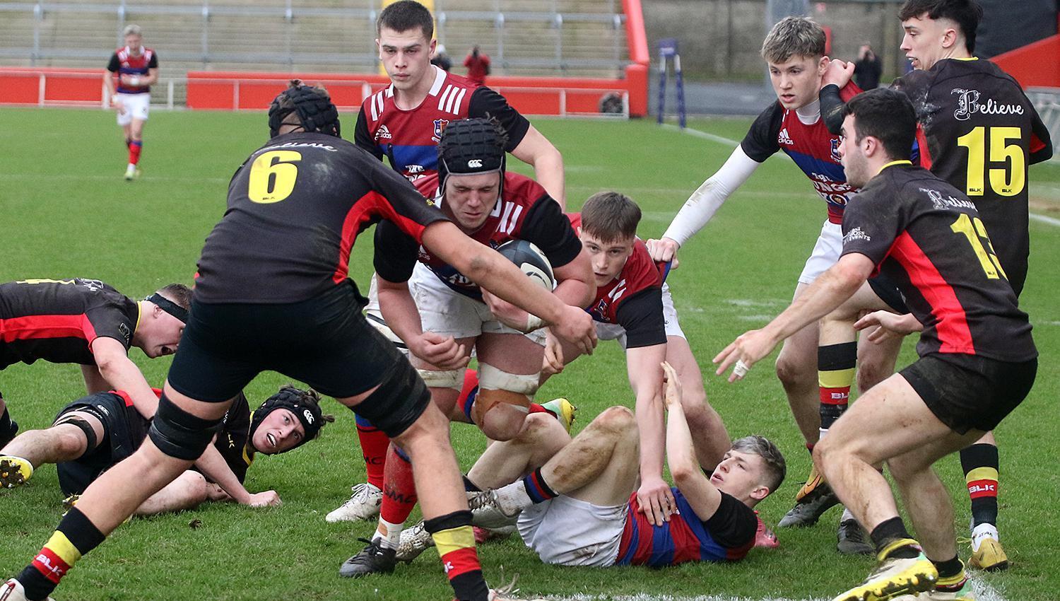St Munchin's overcome Ardscoil Rís to reach Munster Senior Schools Cup semis