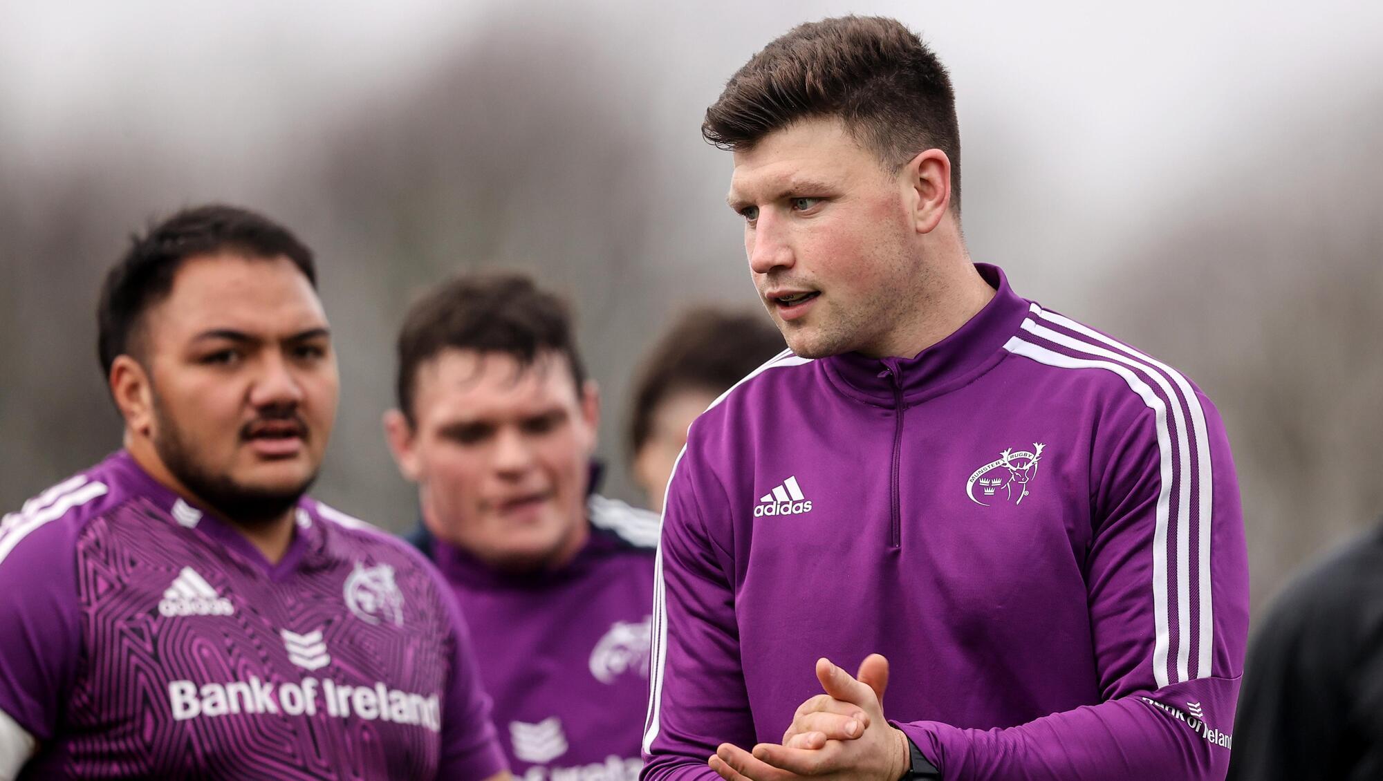 Fineen Wycherley back fit and available for Munster after injury