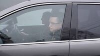 Enoch Burke departs school after arriving on second day since being dismissed