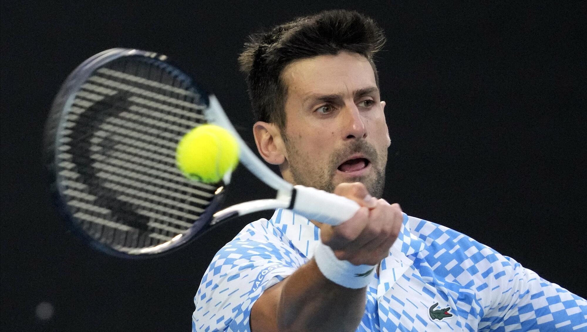 Novak Djokovic cruises through to Australian Open semi-final