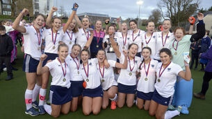 <p>BRAGGING RIGHTS: The victorious Scoil Mhuire side. Pic: Denis Boyle</p>