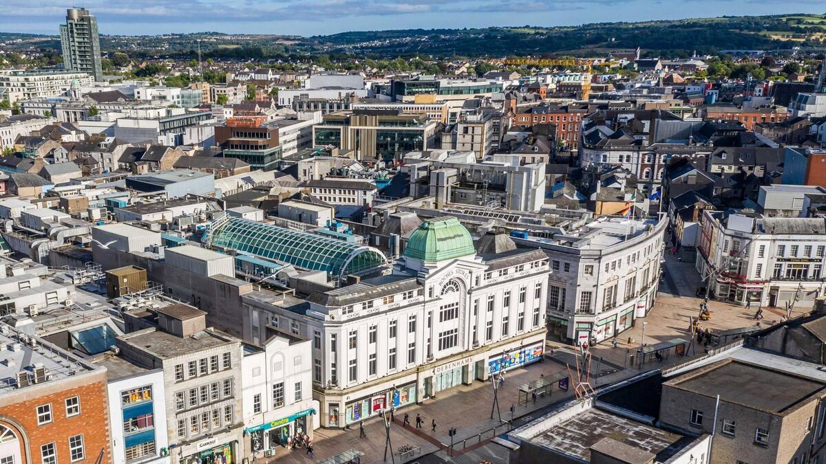 Empty Debenhams store, currently on the market for €20m Empty Debenhams store, currently on the market for €20m