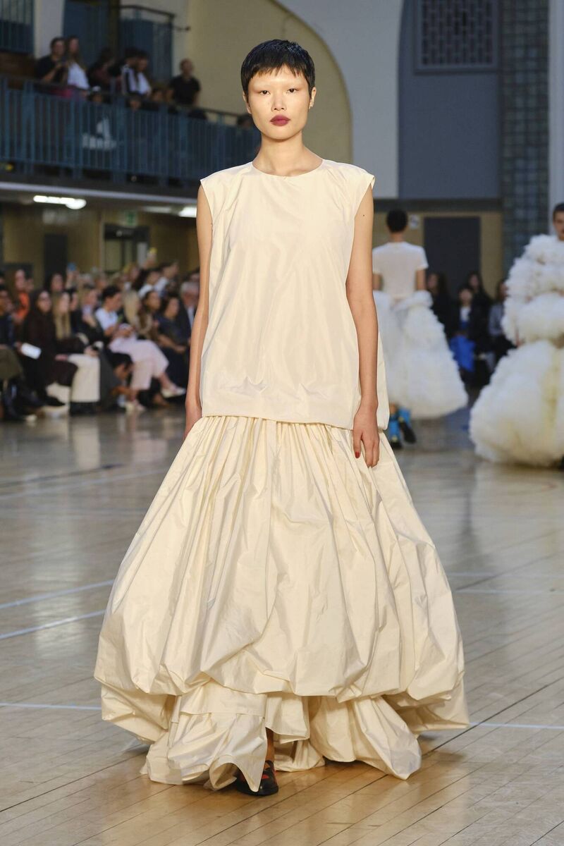 Molly Goddard SS23 London Fashion Week Catwalk Show Credit: Ben Broomfield