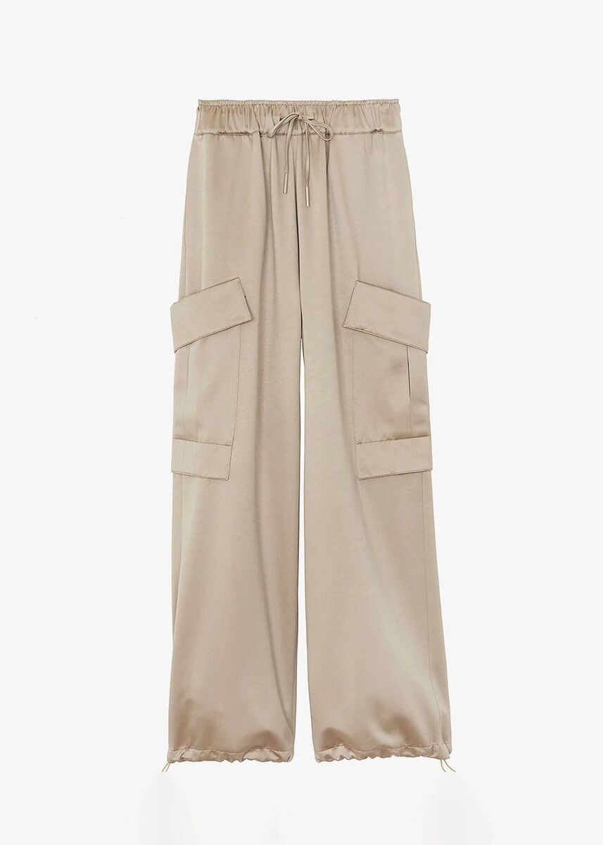 'Kemp’ silky cargo pants, The Frankie Shop, €198