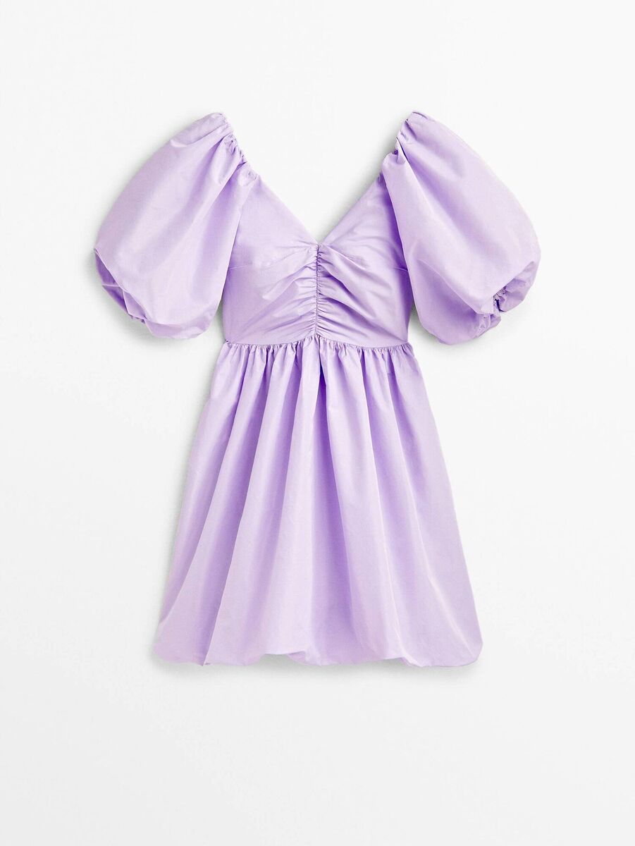 Short dress with puff sleeves, MD Studio, €169