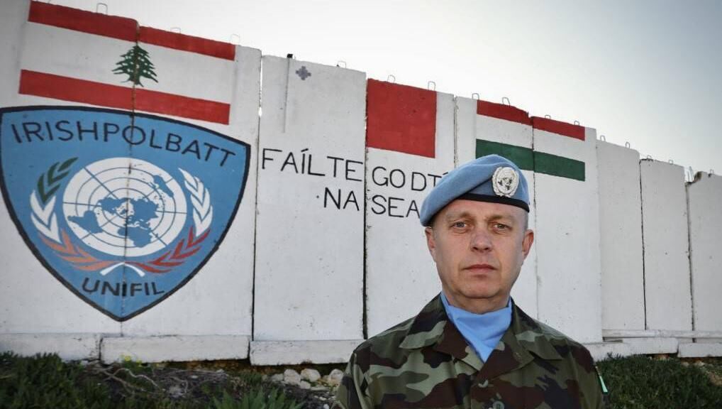 Lieutenant Colonel Damien Murphy said: “I just want to say that Private Seán Rooney is a fine example of the best traditions and values of the Defence Forces." Picture: Neil Michael.