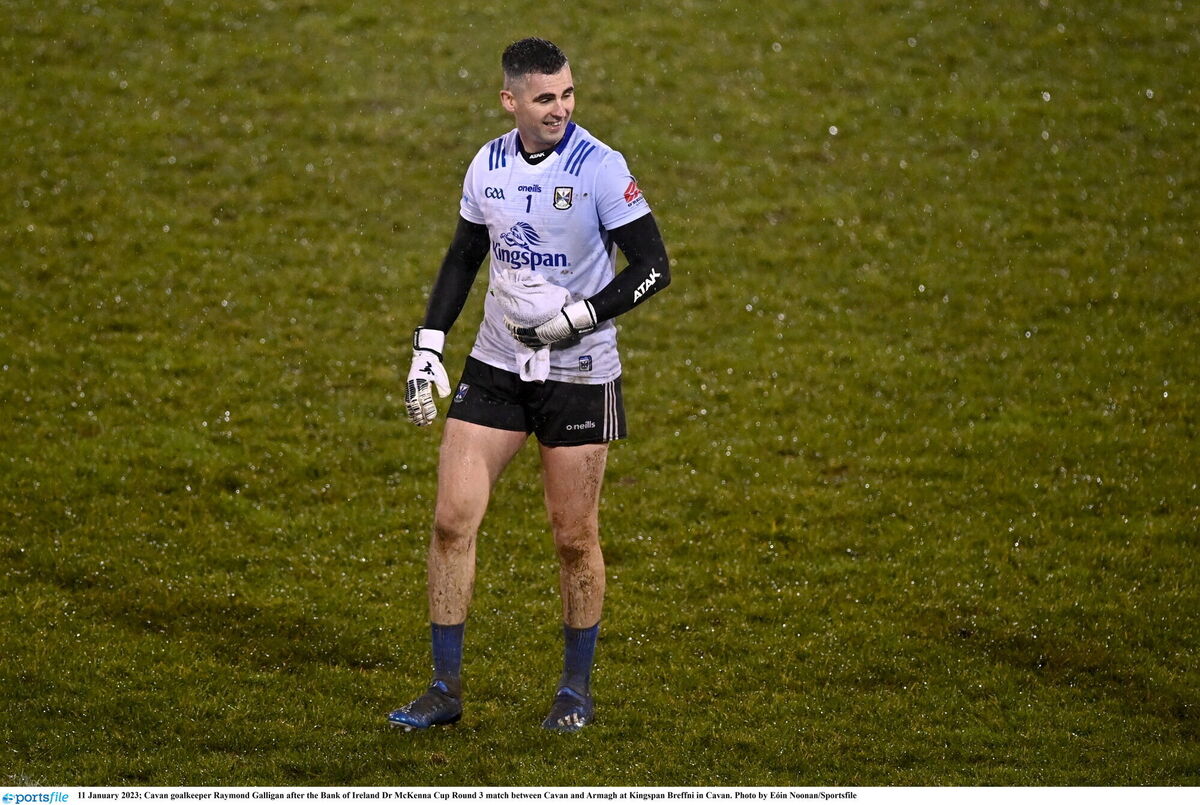 NUMBER ONE: Cavan goalkeeper Raymond Galligan. Picture: Eóin Noonan/Sportsfile
