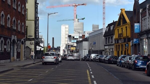 File image. Looking Eastwards from MacCurtain street at the cranes over the development on Penrose quay Picture: Eddie O'Hare. File image. Looking Eastwards from MacCurtain street at the cranes over the development on Penrose quay Picture: Eddie O'Hare.