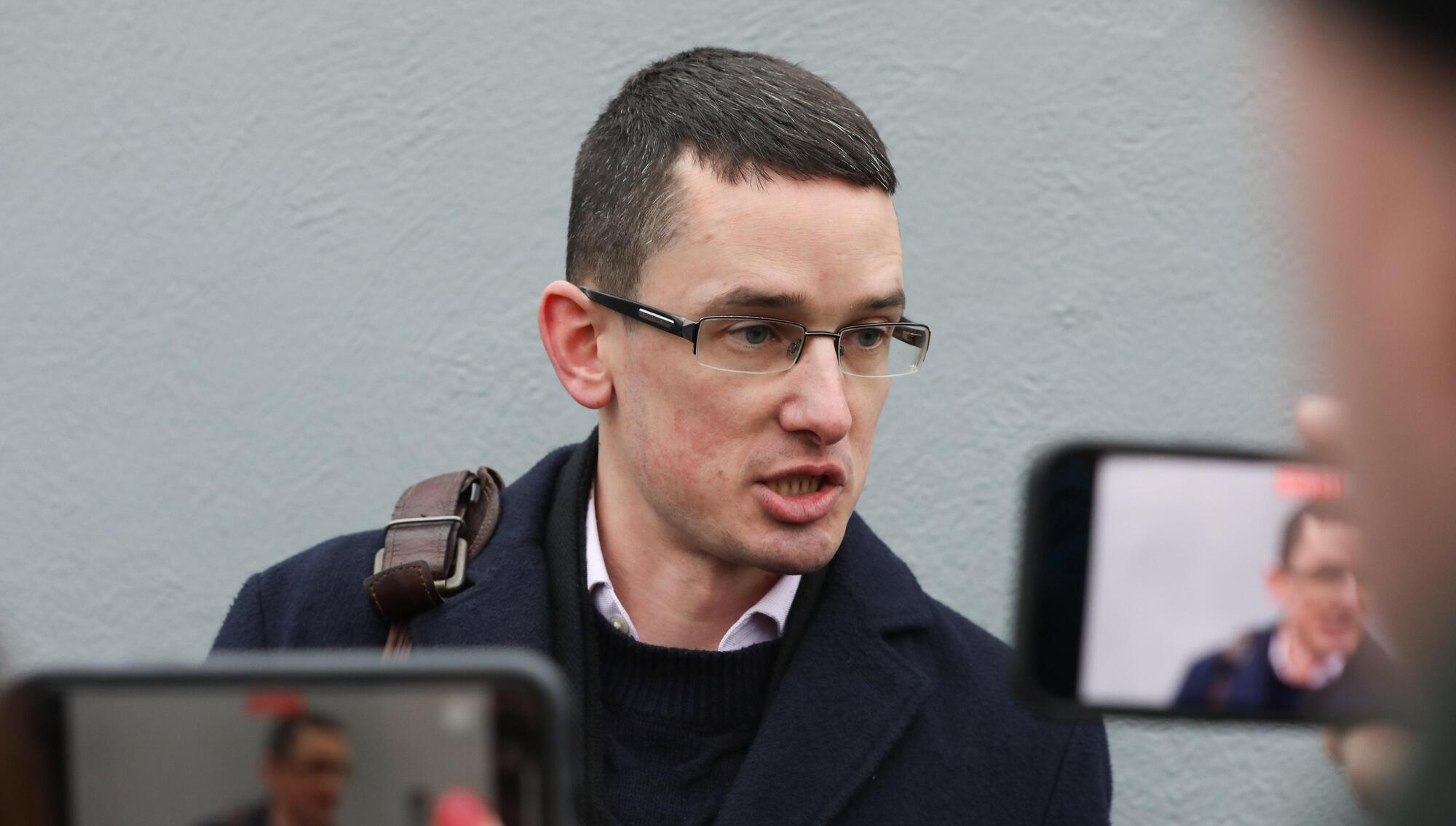Enoch Burke attends Wilson's Hospital School for fourth day