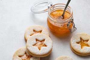 Marmalade biscuits