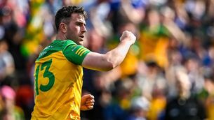 <p>STEP UP: Patrick McBrearty will have to step up for Donegal. Pic: Piaras Ó Mídheach/Sportsfile</p>