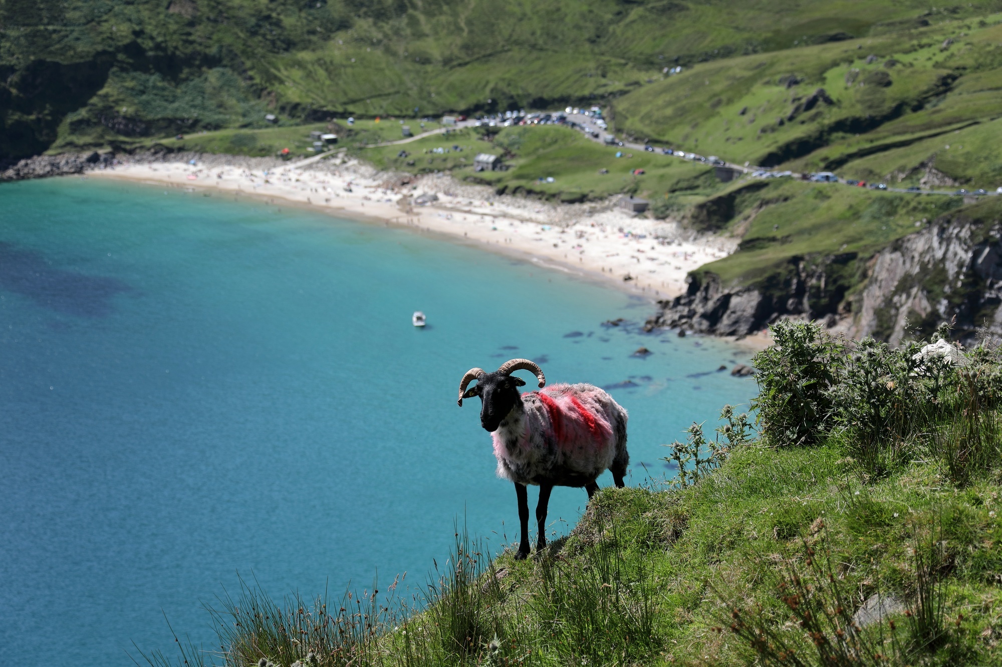Keem Bay in Achill 
