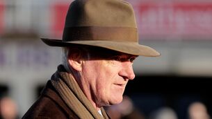 <p>TOP OF THE PILE: Given the scale of his dominance, it's easy to see why Willie Mullins has no thoughts of retirement. 	Picture: Inpho/Laszlo Geczo</p>