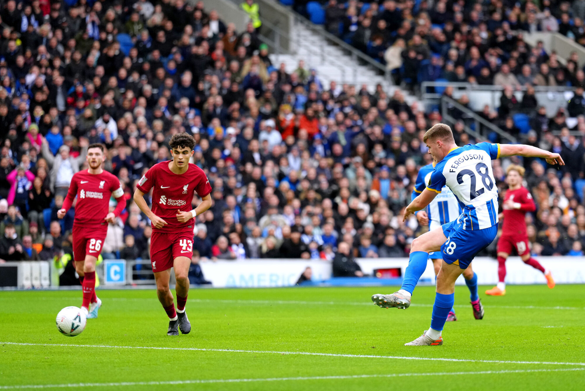 Brighton and Ireland face anxious wait for Ferguson injury update