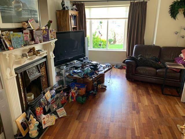 The interiors before. The interiors before.