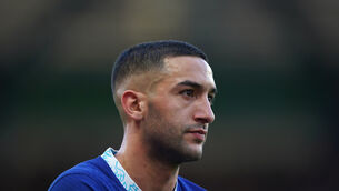 <p>Hakim Ziyech is attracting interest from Paris St. Germain (Mike Egerotn/PA)</p>