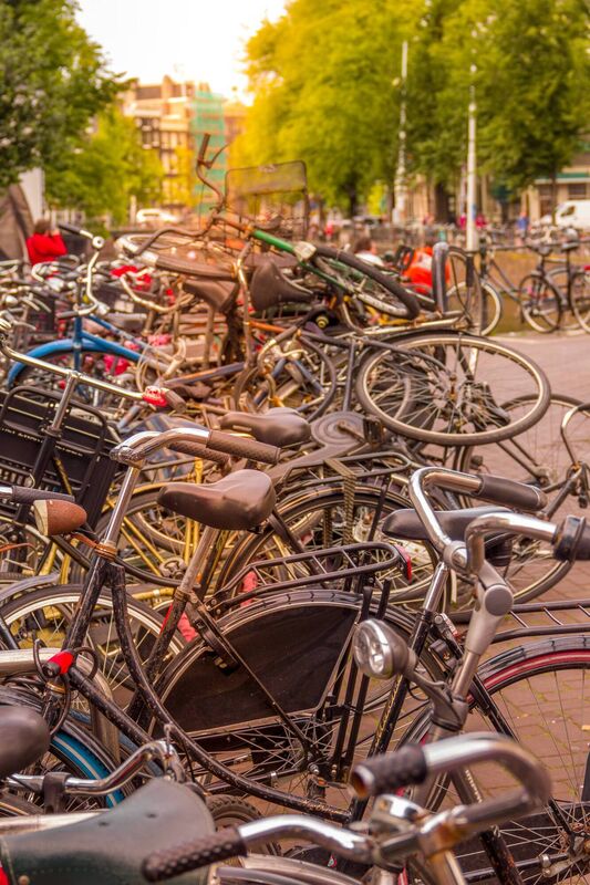 Amsterdam Municipality says the new bicycle parking spaces will give pedestrians more space around Amsterdam Central Station: "In the weeks after the opening, all bicycle racks slowly disappear from the street and we only park in the now 4 NS parking facilities. Without bike racks, the street is easier to keep clean, it is tidy, uncluttered and safe" Amsterdam Municipality says the new bicycle parking spaces will give pedestrians more space around Amsterdam Central Station: "In the weeks after the opening, all bicycle racks slowly disappear from the street and we only park in the now 4 NS parking facilities. Without bike racks, the street is easier to keep clean, it is tidy, uncluttered and safe"
