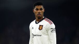 <p>ON SONG: The Manchester United forward, Marcus Rashford, has found his form once again.</p>