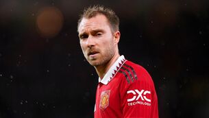 <p>BIG BLOW: Christian Eriksen has been ruled out for around three months (Tim Goode/PA)</p>