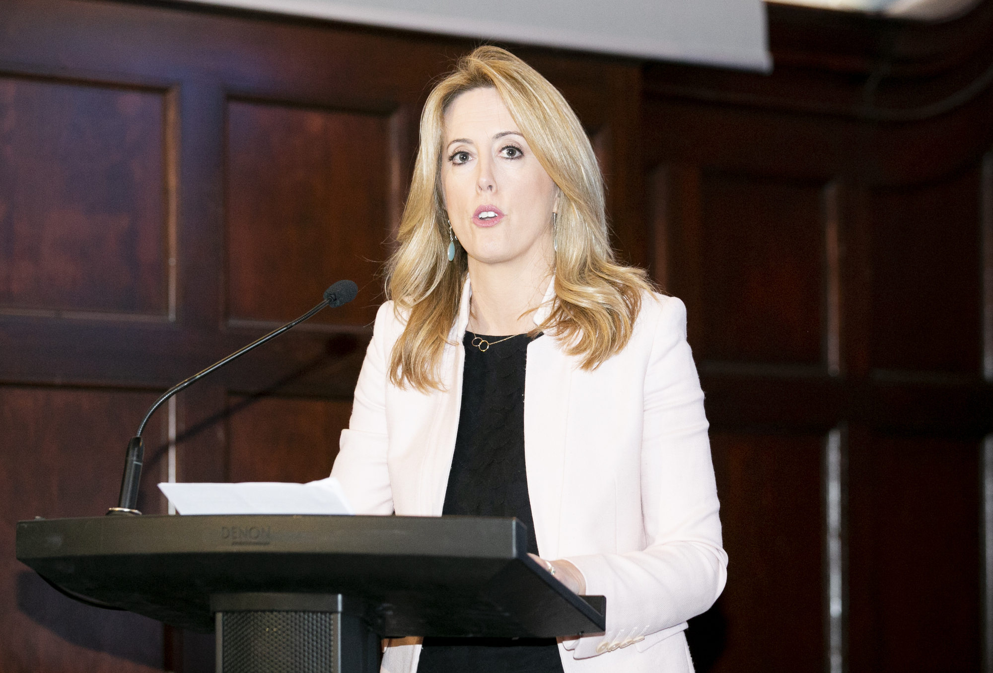 Speaking at the launch, Screen Ireland chief executive Désirée Finnegan said: 'The incredible Academy Awards nominations news last week is a further reminder of the impact that this sector can have, with Irish creative talent being recognised amongst the best in the world.' 	 Picture: Gareth Chaney/ Collins Photos
