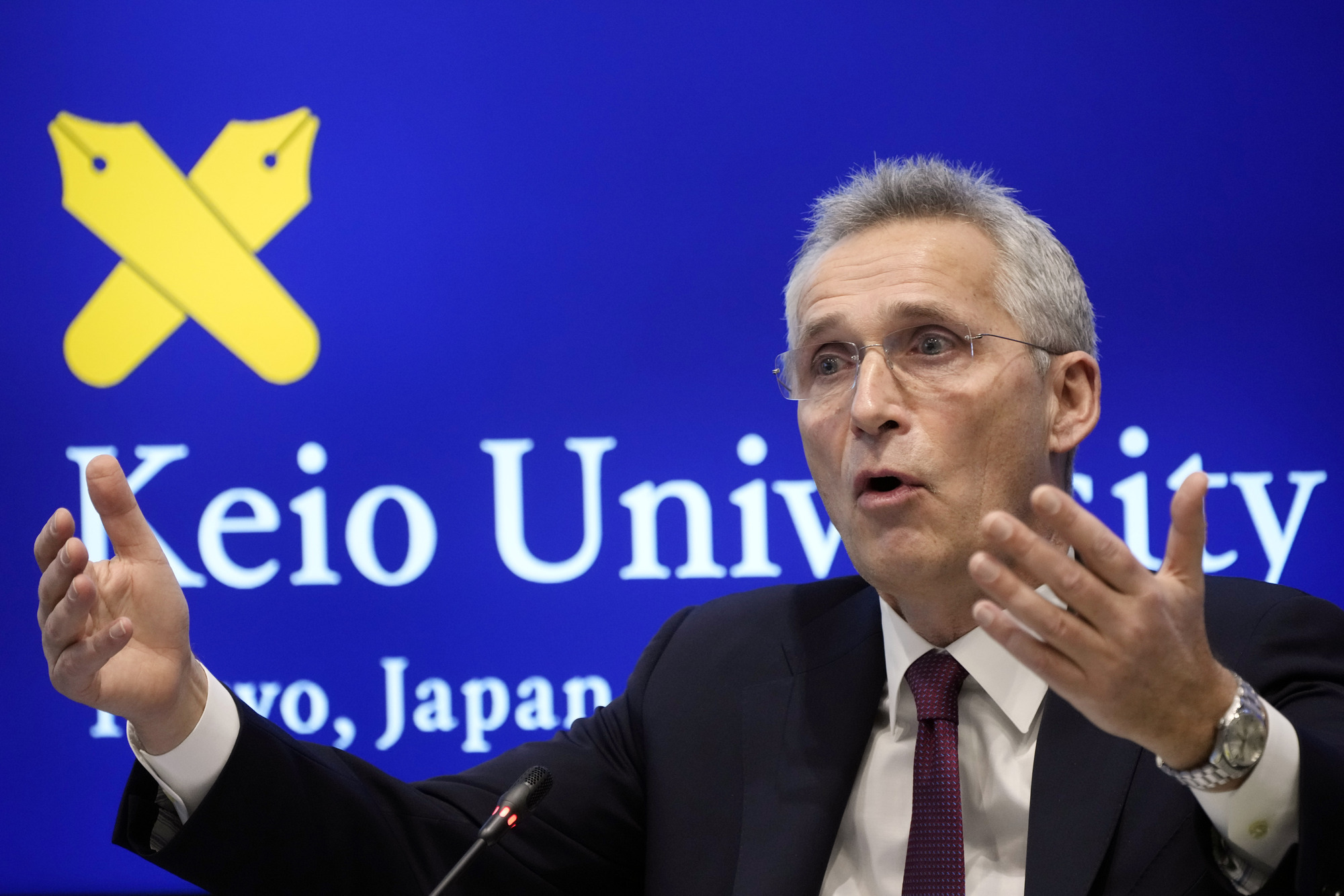 Nato chief seeks ‘more friends’ as Russia and China move closer
