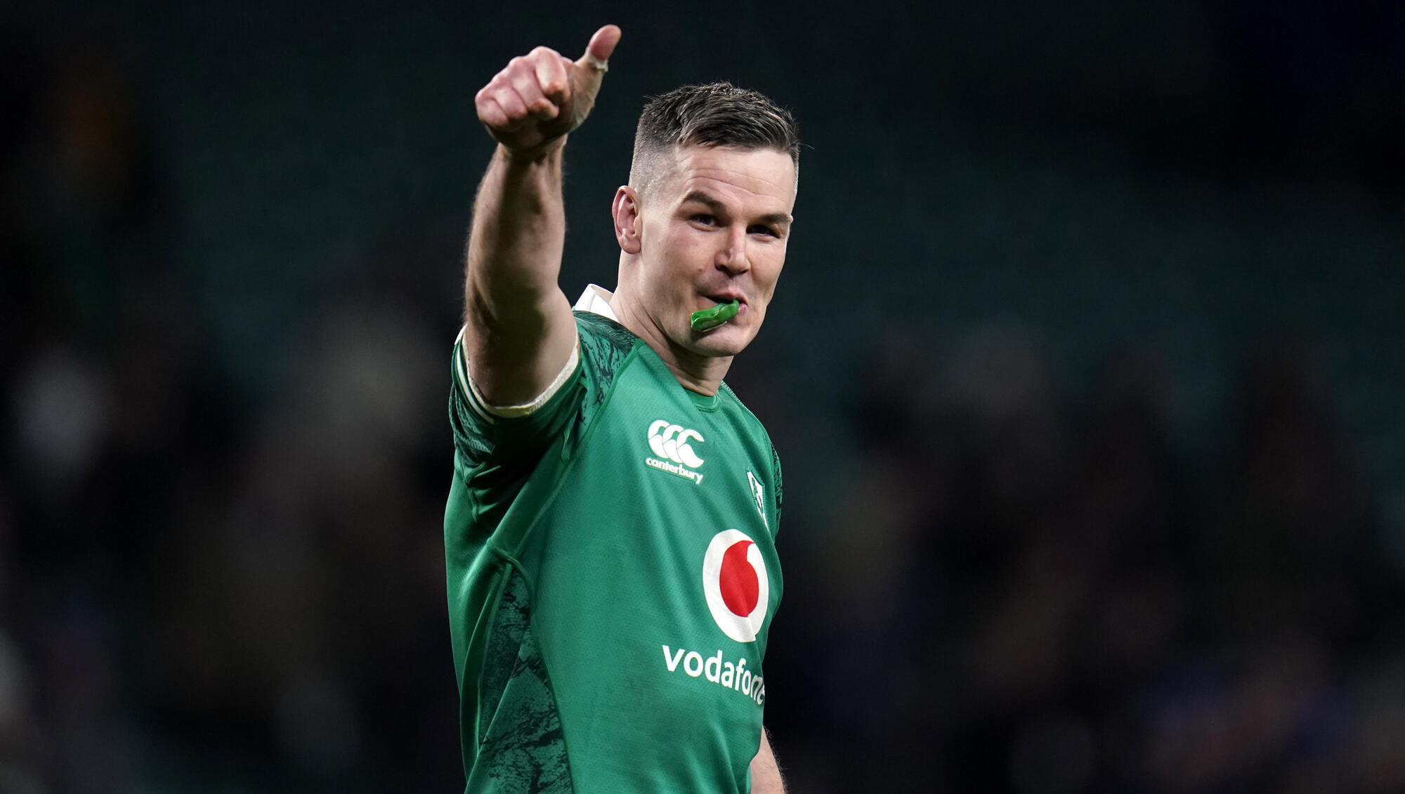 Mike Gibson hails Johnny Sexton’s ‘vital’ role in Ireland’s rise to world’s best