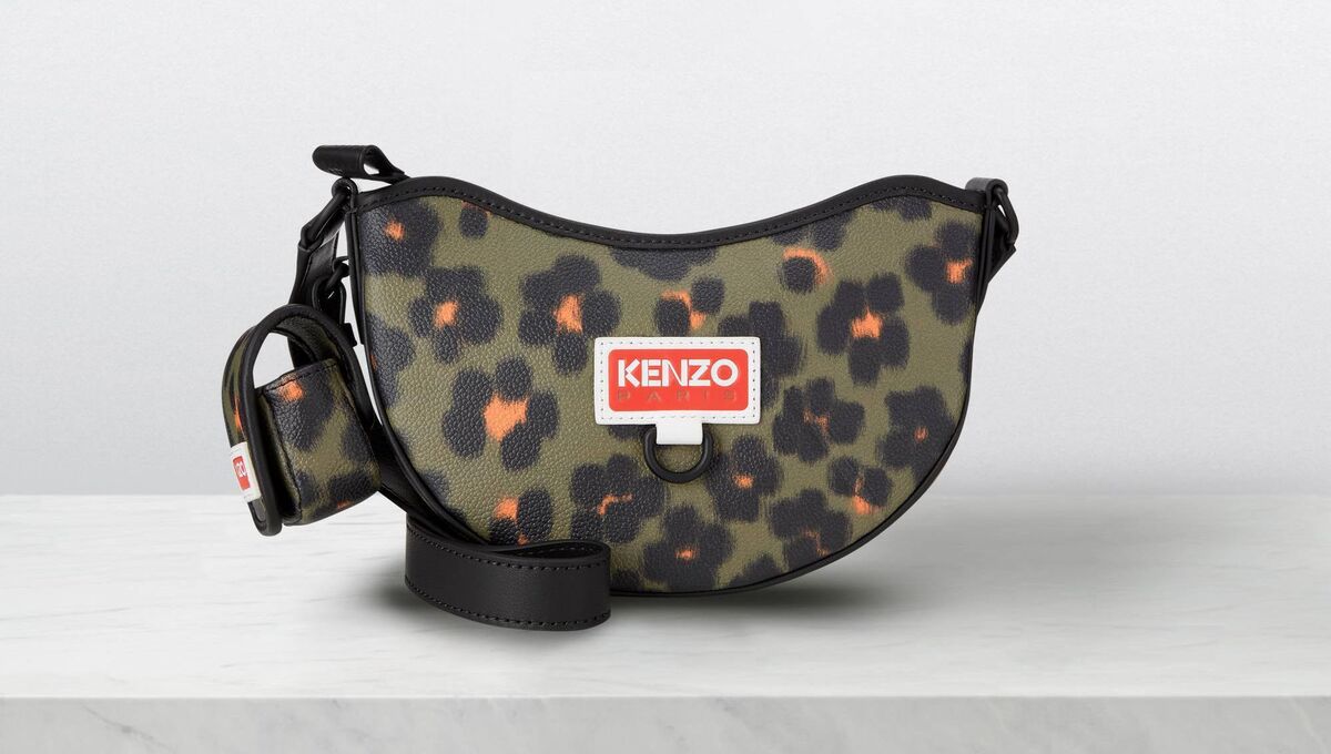 Kenzo Discover Floral Small Shoulder Bag, Brown Thomas, €390 Kenzo Discover Floral Small Shoulder Bag, Brown Thomas, €390