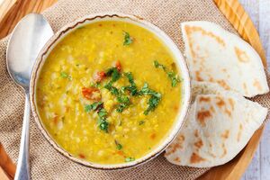 10 minute lentil dahl