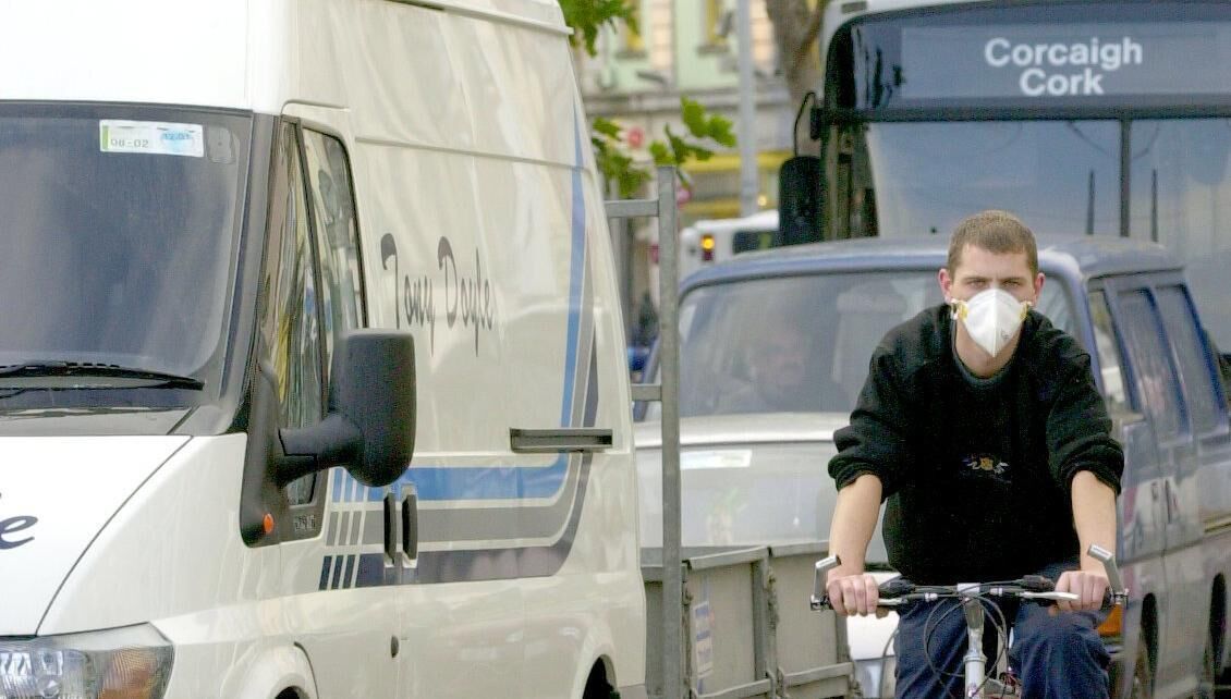 'Of those using a motor car, 42% felt that a negative air quality warning may induce them to avoid using the car on the day of the warning.' Picture: Richard Mills