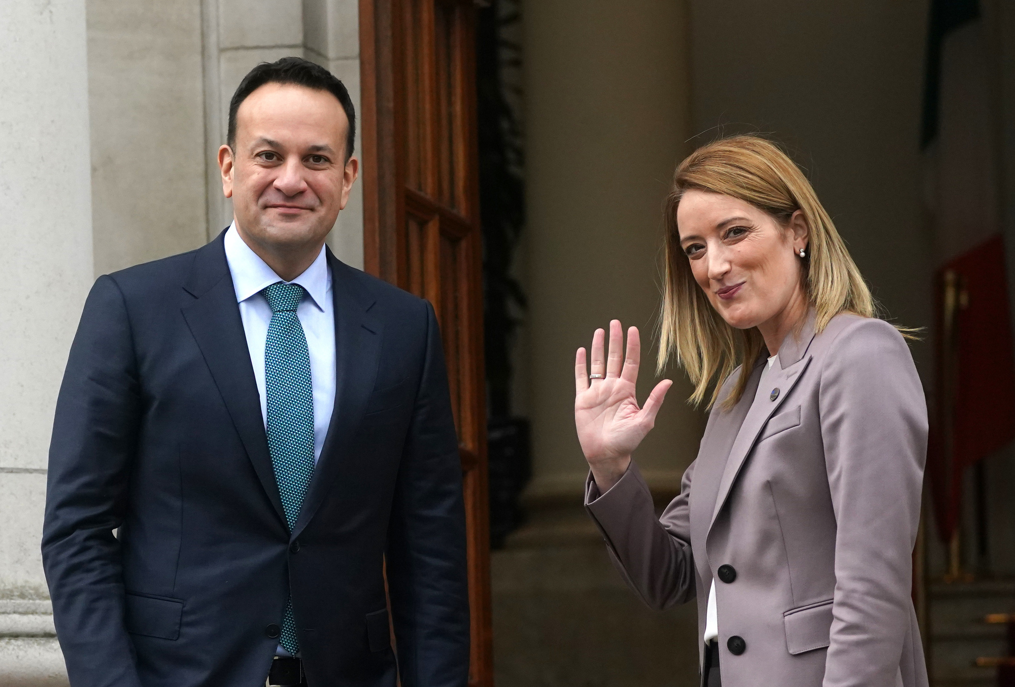European Parliament president: EU ‘will not leave Ireland’s side’ on Brexit