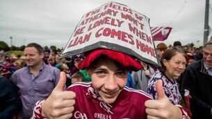 Party’s only starting as Galway’s heroes return