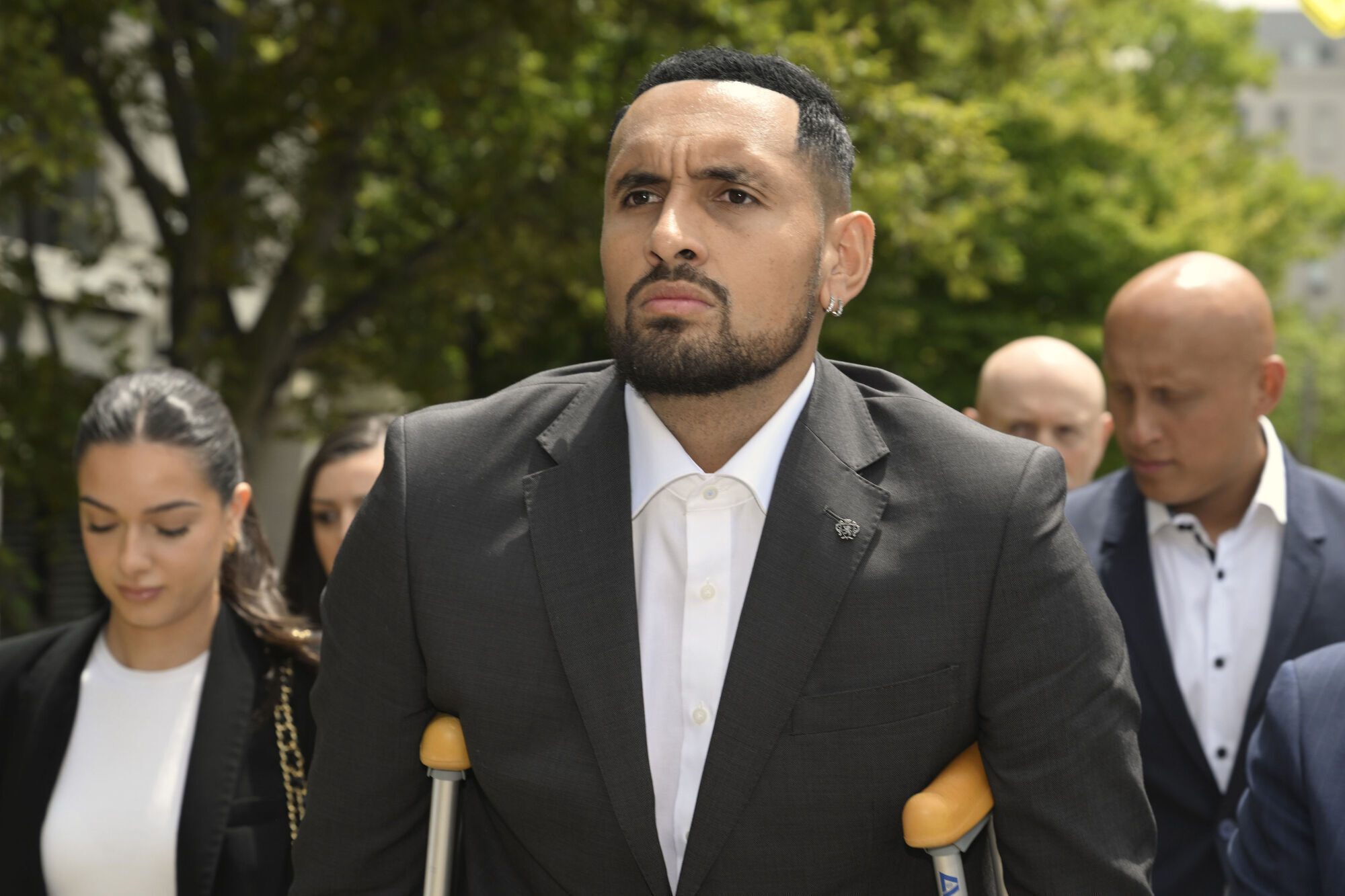 Assault charge against Nick Kyrgios dismissed after he admits shoving ex-girlfriend