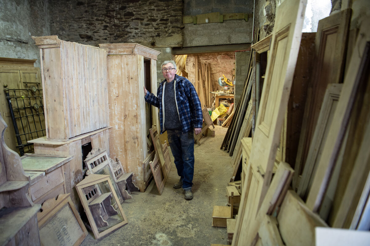 "Buy period, Irish country furniture because you love it, and it’s Irish, and because it’s completely handmade." Picture: Dan Linehan