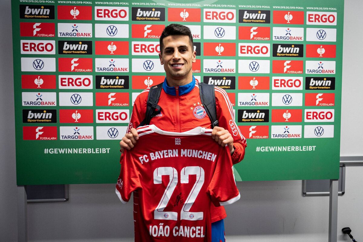 'A new adventure': João Cancelo joins Bayern Munich on loan. Picture: S. Mellar/FC Bayern via Getty Images