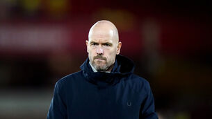Manchester United boss Erik ten Hag declined to comment on the club’s investigation into Mason Greenwood (Tim Goode/PA)
