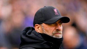 Jurgen Klopp says there is no room for self-pity at Liverpool (John Walton/PA)