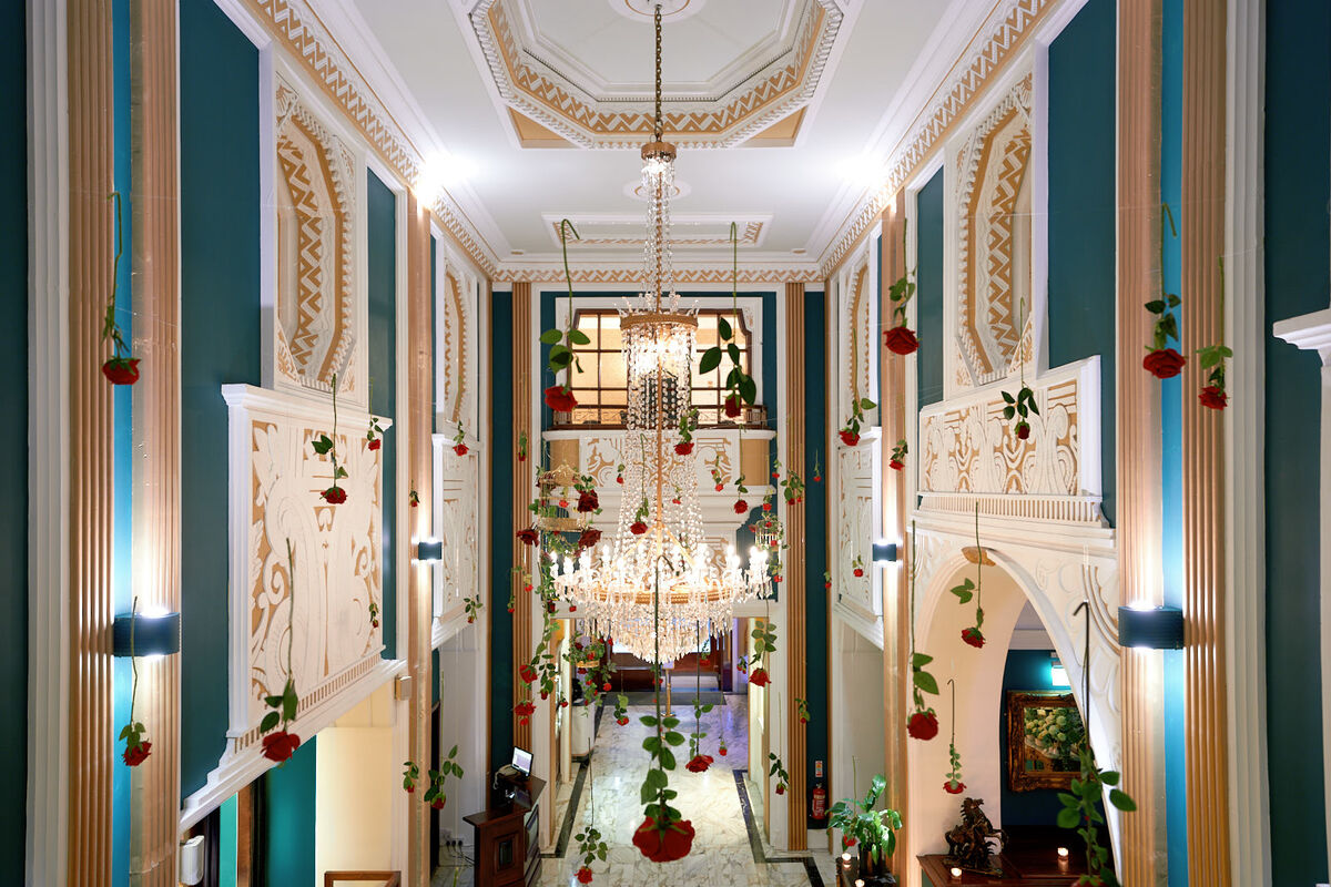 A rosemantic view of the stunning Valentine's themed floral display at the Imperial Hotel Cork. Picture: Louis Tang A rosemantic view of the stunning Valentine's themed floral display at the Imperial Hotel Cork. Picture: Louis Tang