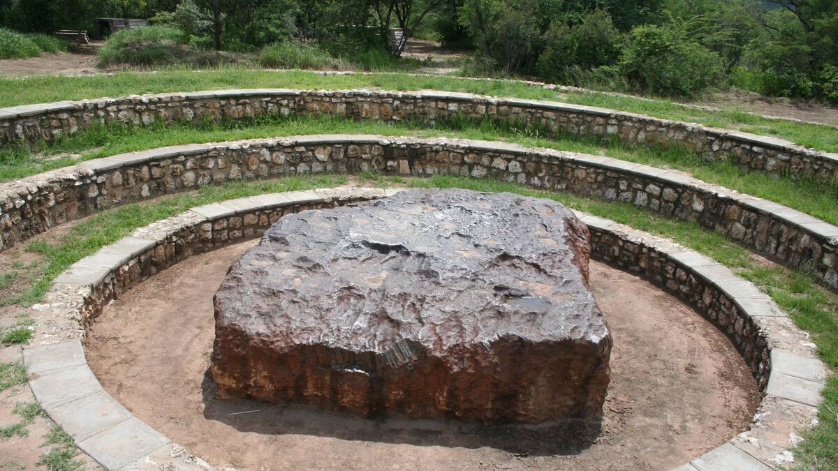 The Hoba Meteorite site was declared a National Heritage on March 15, 1955. Picture: Hoba Meteorite National Heritage Site