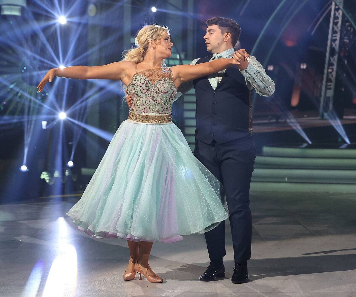 Broadcaster Carl Mullan with his Dance Partner Emily Barker Pictures: Damien Eagers Broadcaster Carl Mullan with his Dance Partner Emily Barker Pictures: Damien Eagers