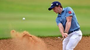 Paul McBride best of the Irish as rain swamps Porsche Open