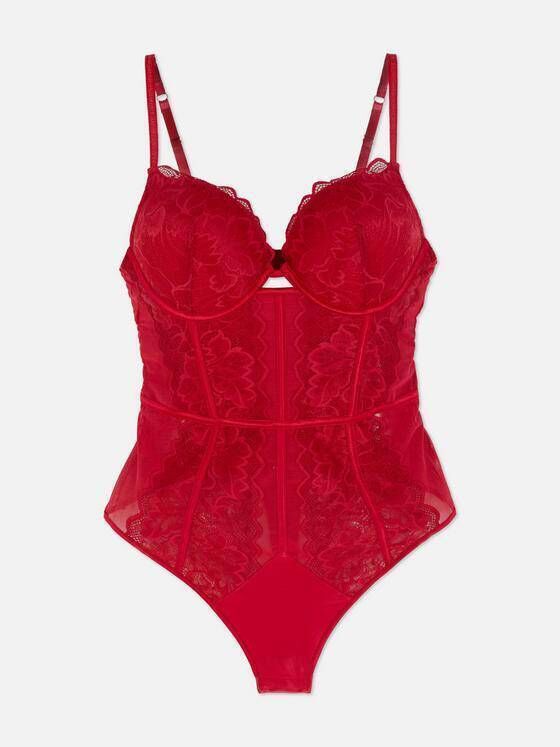 Lace & Mesh Maximise Padded Bodysuit Penneys €14 Lace & Mesh Maximise Padded Bodysuit Penneys €14