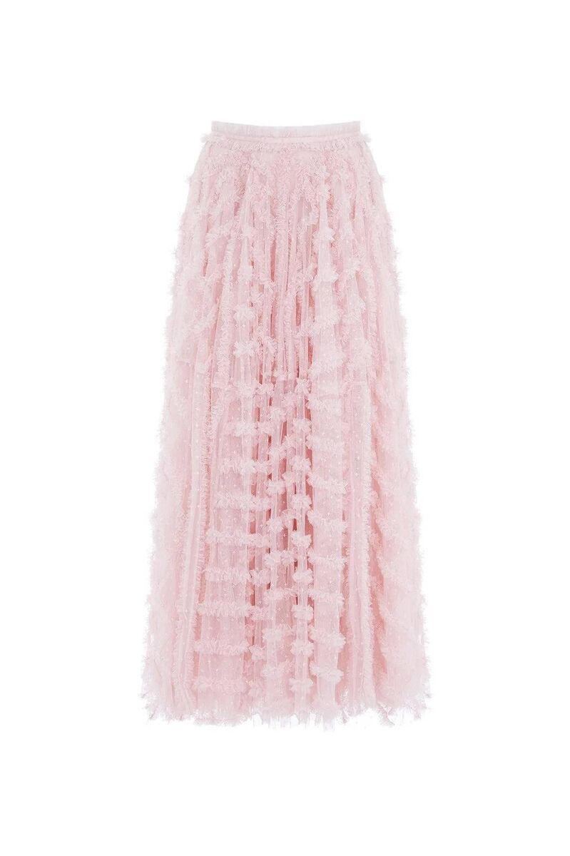 ‘Florence’ ruffle ankle skirt, Needle & Thread, €460 ‘Florence’ ruffle ankle skirt, Needle & Thread, €460