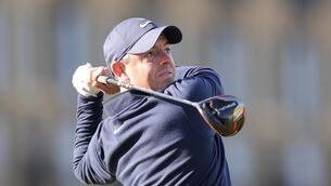 An ambitious Rory McIlroy believes he can double his tally of wins before the end of his career (Steve Welsh/PA)