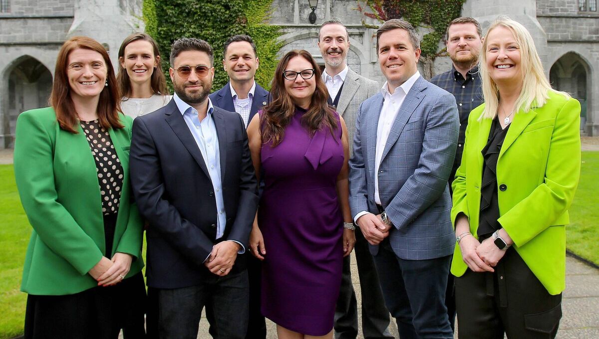 Some of the Signify Health team based at the firm's Galway R&amp;D hub.